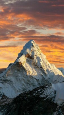 Leinwand Bilder Mount Everest Berg 30x45cm