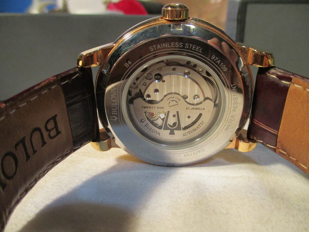 BULOVA 21 JEWEL AUTOMATIC WRIST WATCH eBay