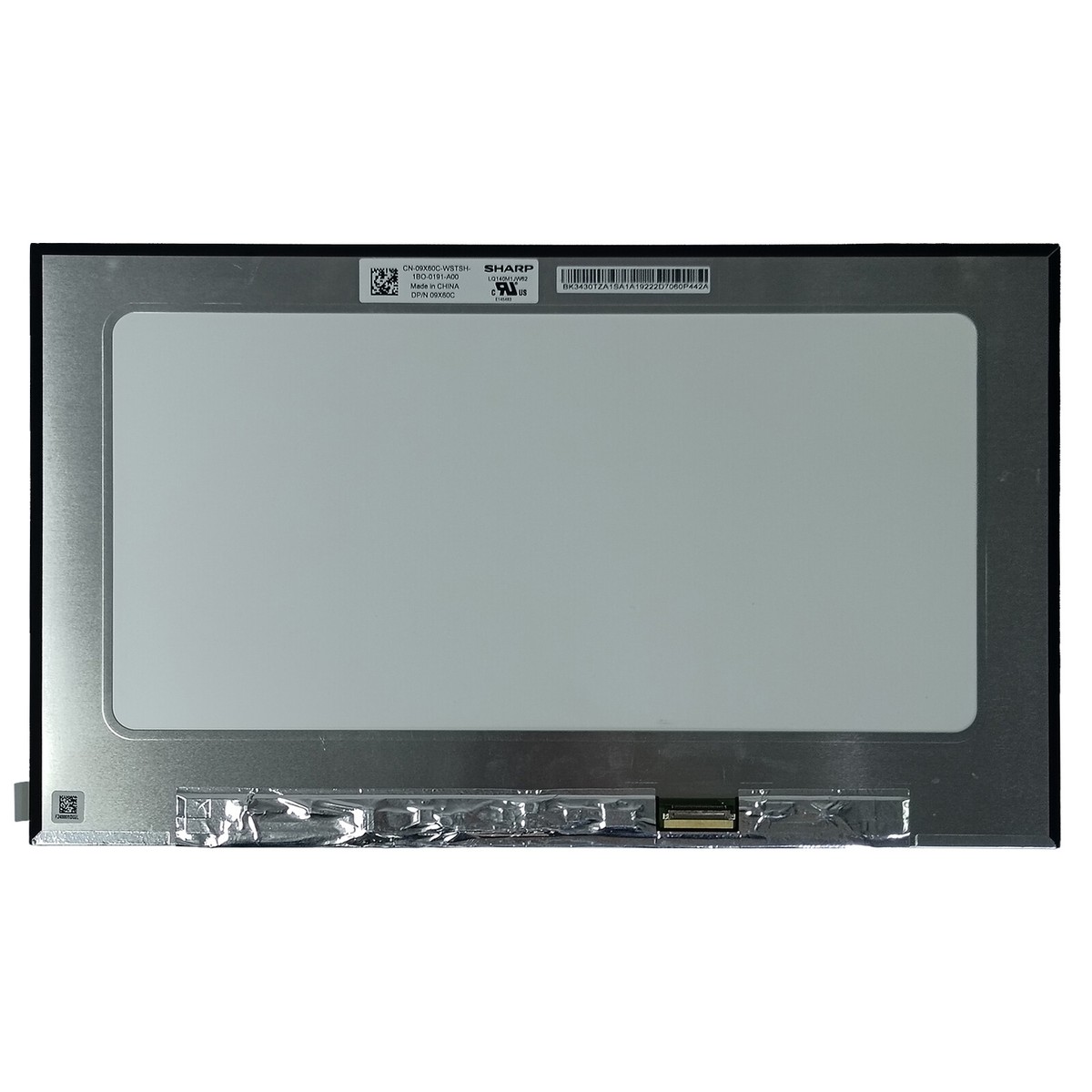 Dell DP/N 03DNW3 3DNW3 09X60C 9X60C Sharp LQ140M1JW62 FHD IPS