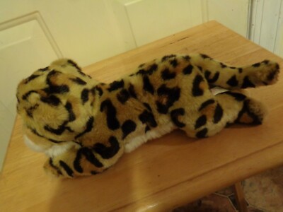 REALISTIC LIFELIKE YOMIKO CLASSICS RUSS BABY LEOPARD CUB PLUSH DOLL FIGURE TOY