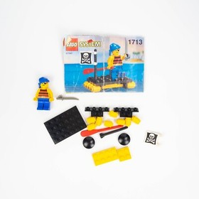 Lego Pirate Sets Shipwrecked 1713 and Lookout 1464 - Complete with Instructions