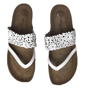 sophia milano leather sandals