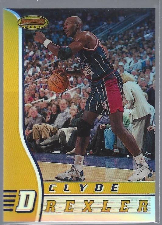 1996-97 Bowmans Best Refractor Clyde Drexler