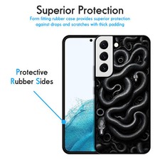 Phone cases for Samsung S26, S25, S24, S23, S22, S21, S20, snakes, cute design