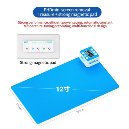 PHD 12/15inch Mobile Phone LCD Screen Separator Heating Plate Pad Repair Removal - Picture 14 of 17