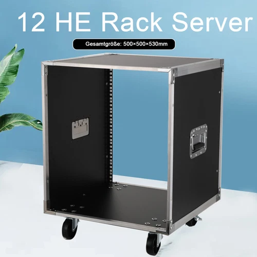 12 HE 19 Zoll Netzwerkschrank Server Schrank, Equipment Rack Abschließbar