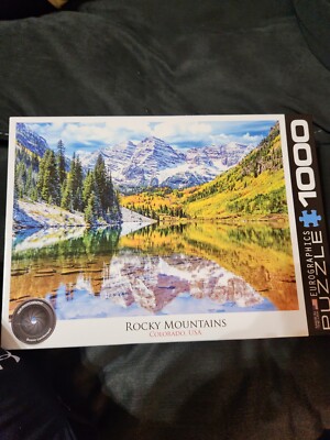 テッド・ブレイロック　ロッキーマウンテン　ジグソーパズル　1000ピース s-l400.jpg