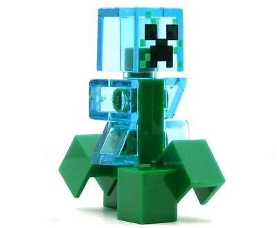 new LEGO Minecraft Charged Creeper Minifigure
