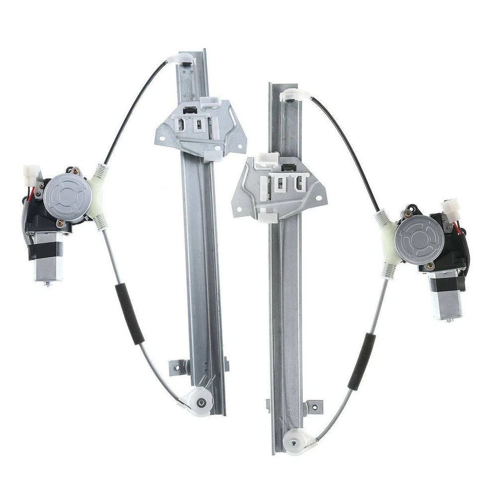 2x Regulador Ventana Eléctrica con Motor para Mitsubishi Montero 92-00 Trasero Izquierdo + Derecho Foto 2 de 4