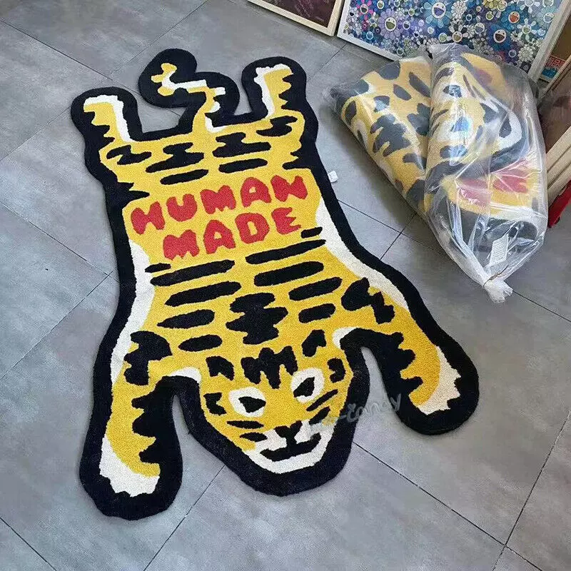 20aw human made TIGER RUG samllラグマットラグ - ラグ