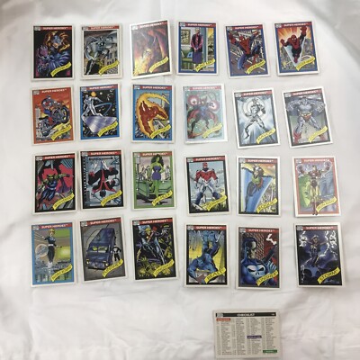 1990 Marvel Universe Series 1 Complete 162 Card Set NM! Stan Lee