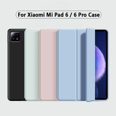 PU Smart Case Stand For Xiaomi Mi Pad 6/6 Pro 11'' 2023 Magnetic Protective Cover