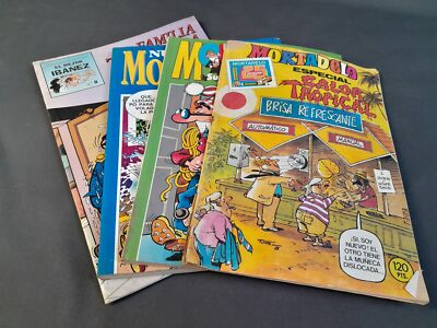COM-450. Lot Of 4 Comics By Ibanez. 80s.