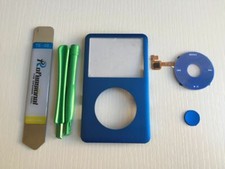 Front Housing Case Cover Click Wheel Button iPod Classic 80/120/160GB BLUE