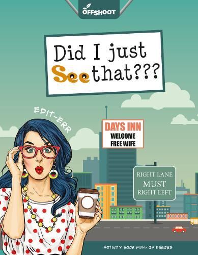 Did I Just See That: Activity Book Fu, Offshoot Books, New, Pape