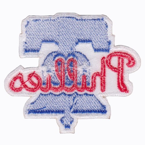 10 pcs Philadelphia Phillies Logo Size 3.0"x2.5" Iron on Patch DIY Shirt Jean - Picture 9 of 12