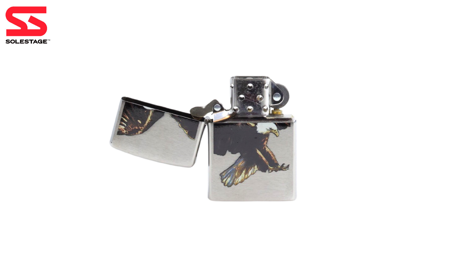 Travis Scott Birds In The Trap Eagle Zippo Lighter Silver (TSCJ-ZL003) One Size