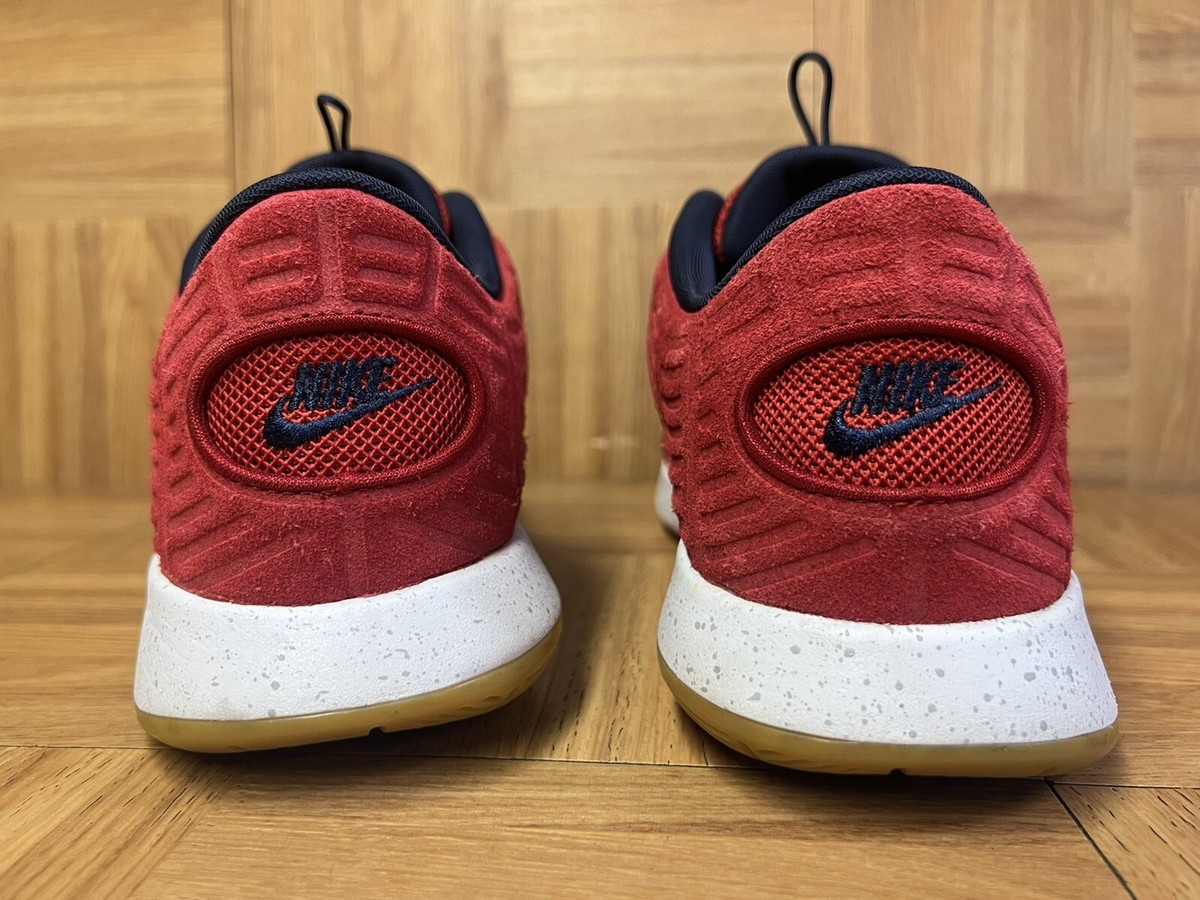 Nike Lunarlon Red White Speckled Gum Sole Mens Training Shoes 802557-600 Size 11 Nike Zoom HyperRev 2015 Red for Sale | Authenticity  main image 3