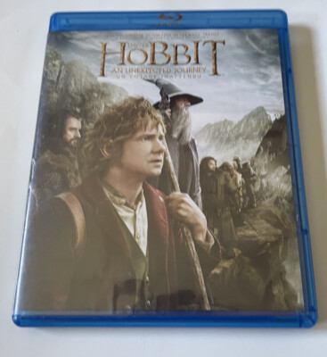 The Hobbit: An Unexpected Journey Blu ray + DVD Martin Freeman Elijah Wood
