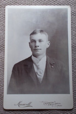Spokane Walla Walla Washington Cabinet Portrait Young Man Anton Hammer-back