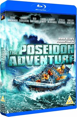 #ad THE POSEIDON ADVENTURE 1972 Gene Hackman Blu Ray BRAND NEW USA Compatible $22.99