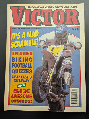 The Victor Comic, No 1612, January 11th 1992, D.C. Thompson