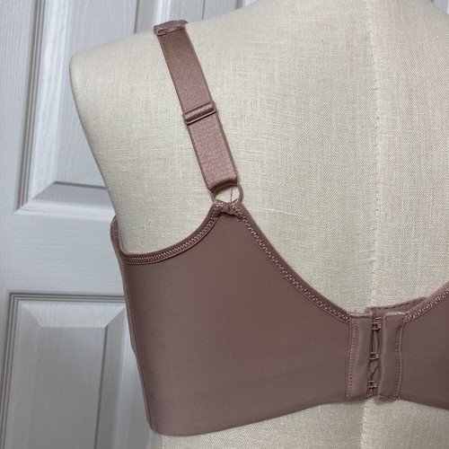 Paramour Women's Sz 40G Brown Wireless Netted Padded Bra Lightweight Comfort Fit - Picture 8 of 12