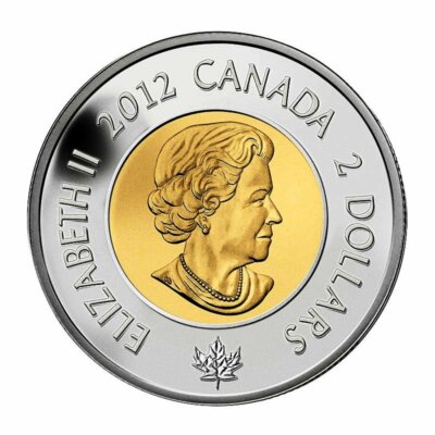🇨🇦 Canada Toonie 2 Dollars $2 Special Coin War 1812 HMS Battle
