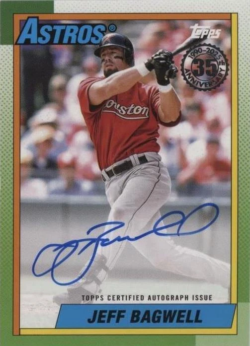 2025 Topps Series 1 - Jeff Bagwell #90AU-JBA for sale | eBay
