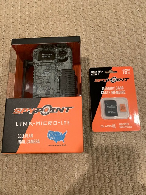SPYPOINT LINK MICRO Cellular Trail Camera With Pre Activated Sim For 