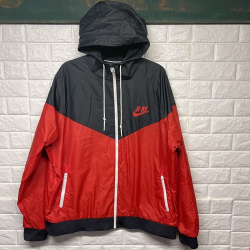 Full Zip Windbreaker Hoodie Jacket Men 