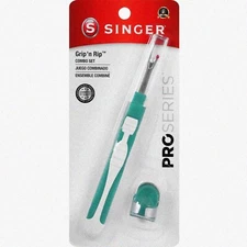 QuiltEase Seam Ripper & Thimble Duo - 6" Precision Crafting Set