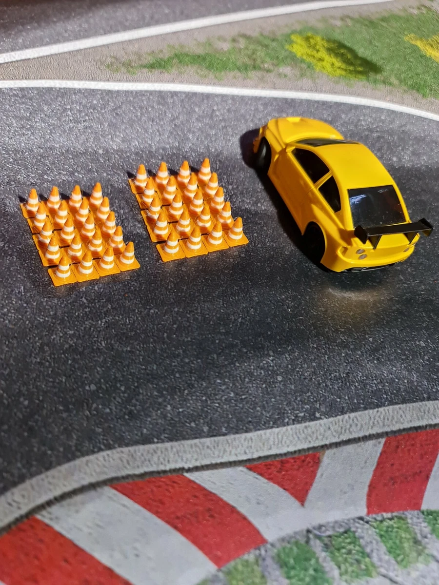 Pylonen Streckenbegrenzung 1:43+ 40er Set  für Dr!ft Siku oder ähnliche