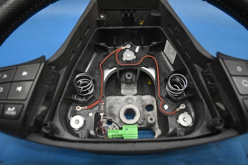 2006-2013 VOLVO C70 30 40 50 70 SERIES BLACK LEATHER STEERING WHEEL OEM - Picture 5 of 13