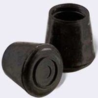 Lot (24) 9760 Black 3/4 Rubber Chair Leg Furniture Tip Lot (24) 9760 Black 3/4 Rubber Chair Leg Furniture Tip