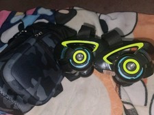 Razor Jetts Heel Wheels Skates New in Camo Travel Bag