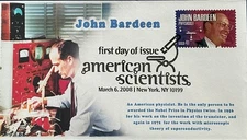 BDAOCITW KSC Cachets 4227 John Bardeen American Scientist Nobel Prize 