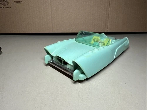 Vintage 1954 Mattel XP-1960 Concept Car Model Toy Car (Friction Motor Works)