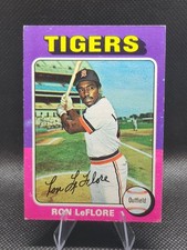 1975 Topps # 628 RC Ron LeFlore Nm/Mt