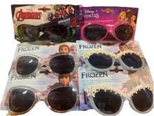 Lot Of 6. Disney Princess Kids  Avengers Sunglasses. New