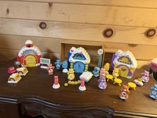 Care Bears PlaySet Lot Y2K houses, More 2002-2004 Vintage Playsets