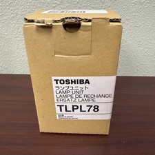 Toshiba Modèle N° Pièce détachée lampe de projecteur TLPL78 # 79634136