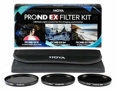 Hoya PROND EX ND Filter Set 8/64/1000 55mm | Graufilter ND