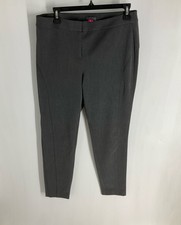 Vince Camuto Heather Gray Tapered Ankle Dress Pants Size 8