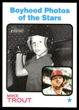 Mike Trout 2022 Topps Heritage #341 Los Angeles Angels MLB READ FREE SHIPPING