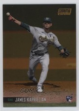 2021 Topps Stadium Club Chrome Gold Refractor 10/50 James Kaprielian #177 v9t