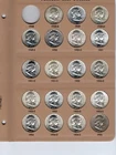 HIGH GRADE FRANKLIN HALF DOLLAR COLLECTION 1948-1963 WITH 2 PROOFS