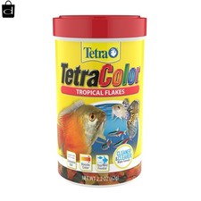 color Tropical Flakes, Color Boosting Fish Food, Nutritionally Balanced Diet for