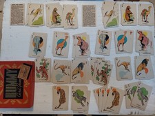 Rare Vintage Whitman Animal Rummy Card Game 3031, Box, 2 sets of 44 Cards each,