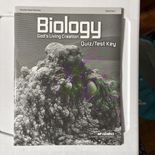 Biology: Gods Living Creation Quiz/Test answe...
